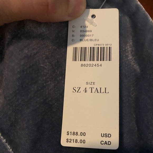 Anthropologie Velvet Jumpsuit - Picture 5 of 8